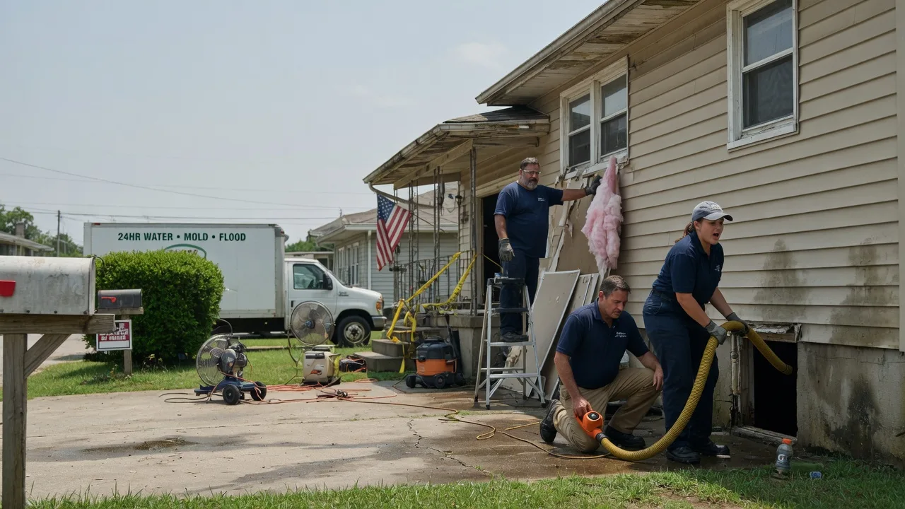 Water Damage Repair in Saint Rose, LA near me